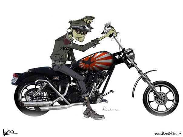 gorillaz мердок арты